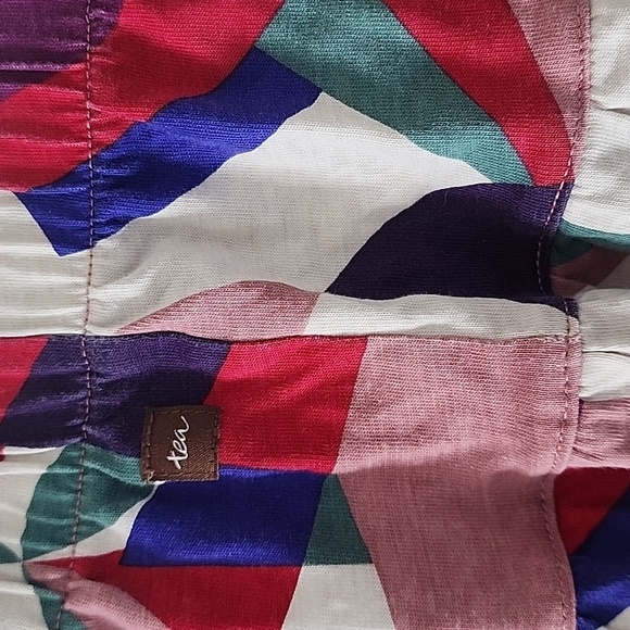 Tea Collection colorful mini skirt size 8 girls - Picture 3 of 4